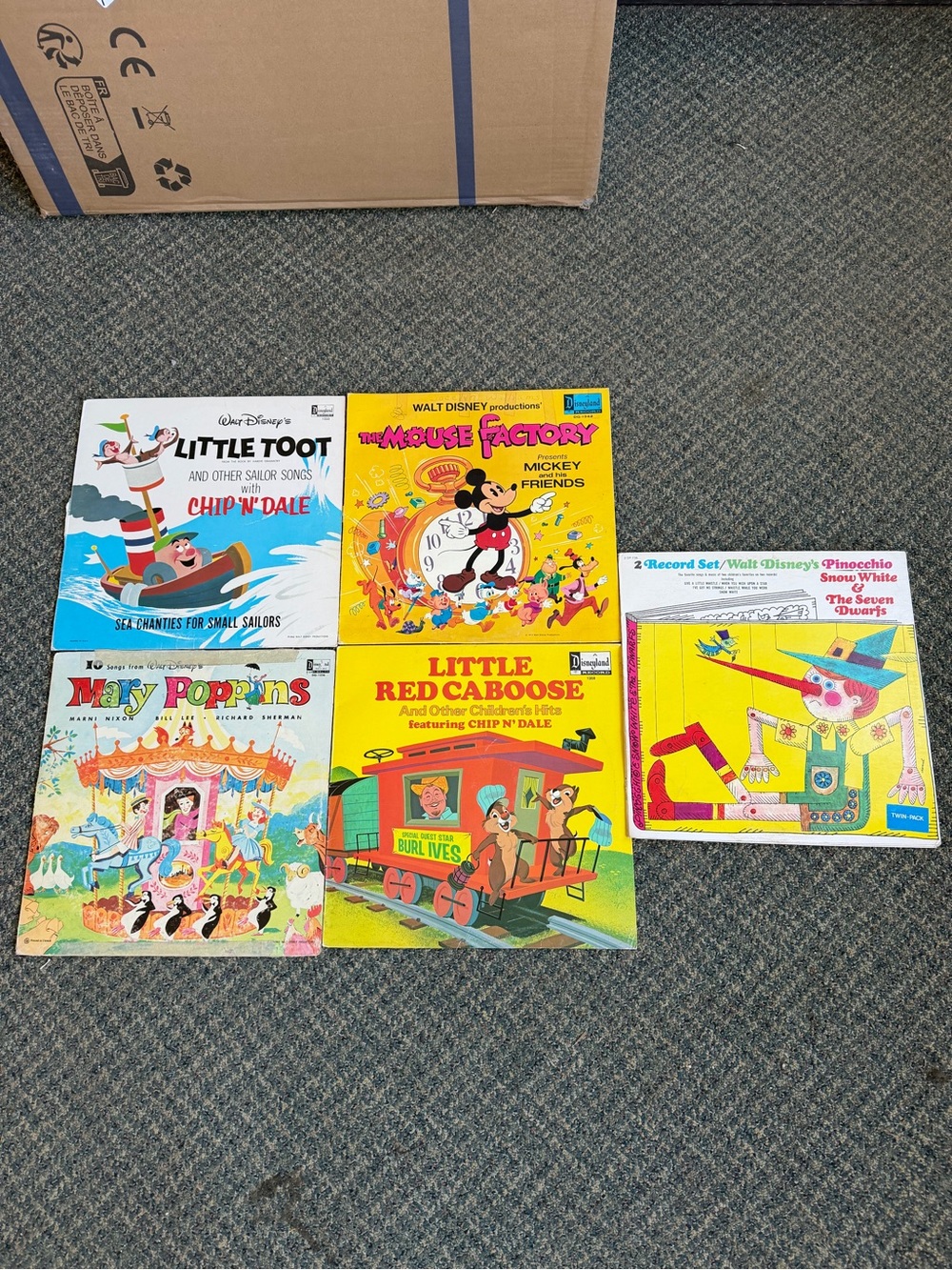 Vintage Children’s Vinyl Records